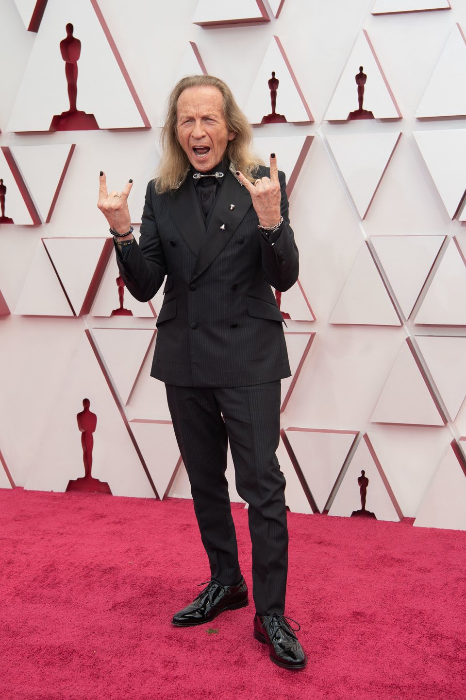 Paul Raci at the Oscars 2021 red carpet