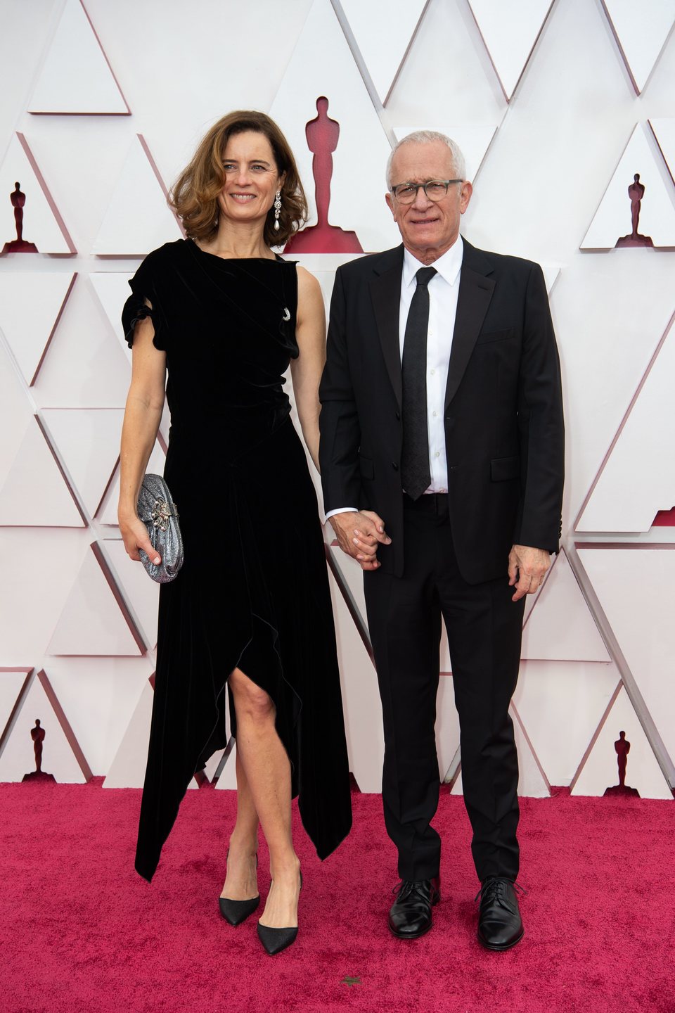 James Newton Howard at the Oscars 2021 red carpet