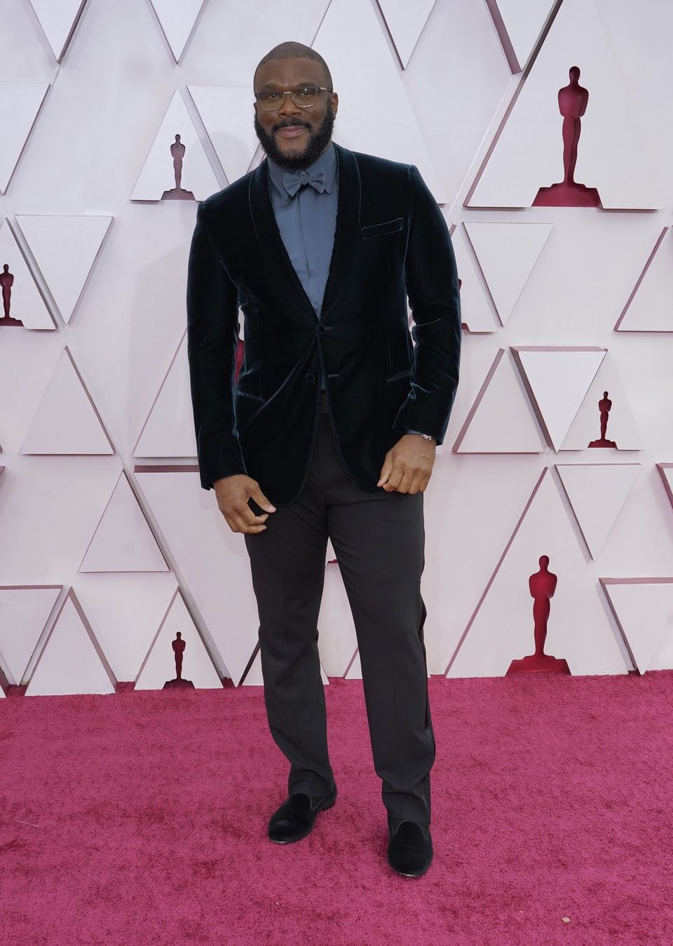 Tyler Perry at the Oscars 2021 red carpet