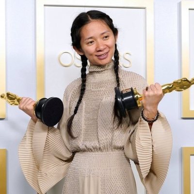 Chloé Zhao 2021 winner of the Best Directing Oscar for 'Nomadland'