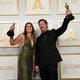 Pippa Erlich and James Reed winners of Best Documentary Feature 2021 Oscar