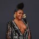 Taraji P. Henson at the Emmy's 2021 red carpet