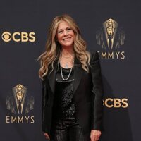 Rita Wilson at the Emmy's 2021 red carpet