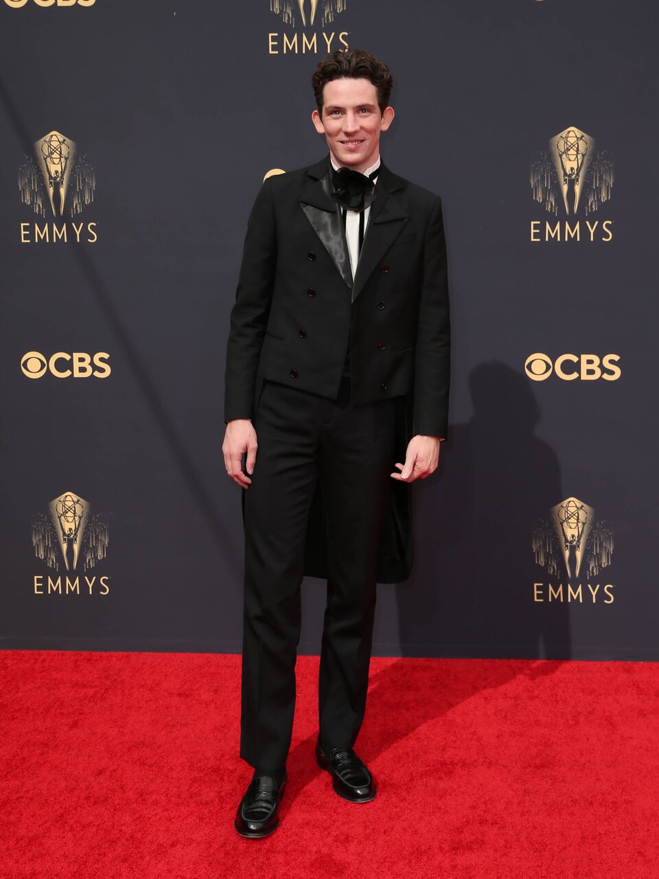 Josh O'Connor at the Emmy's 2021 red carpet