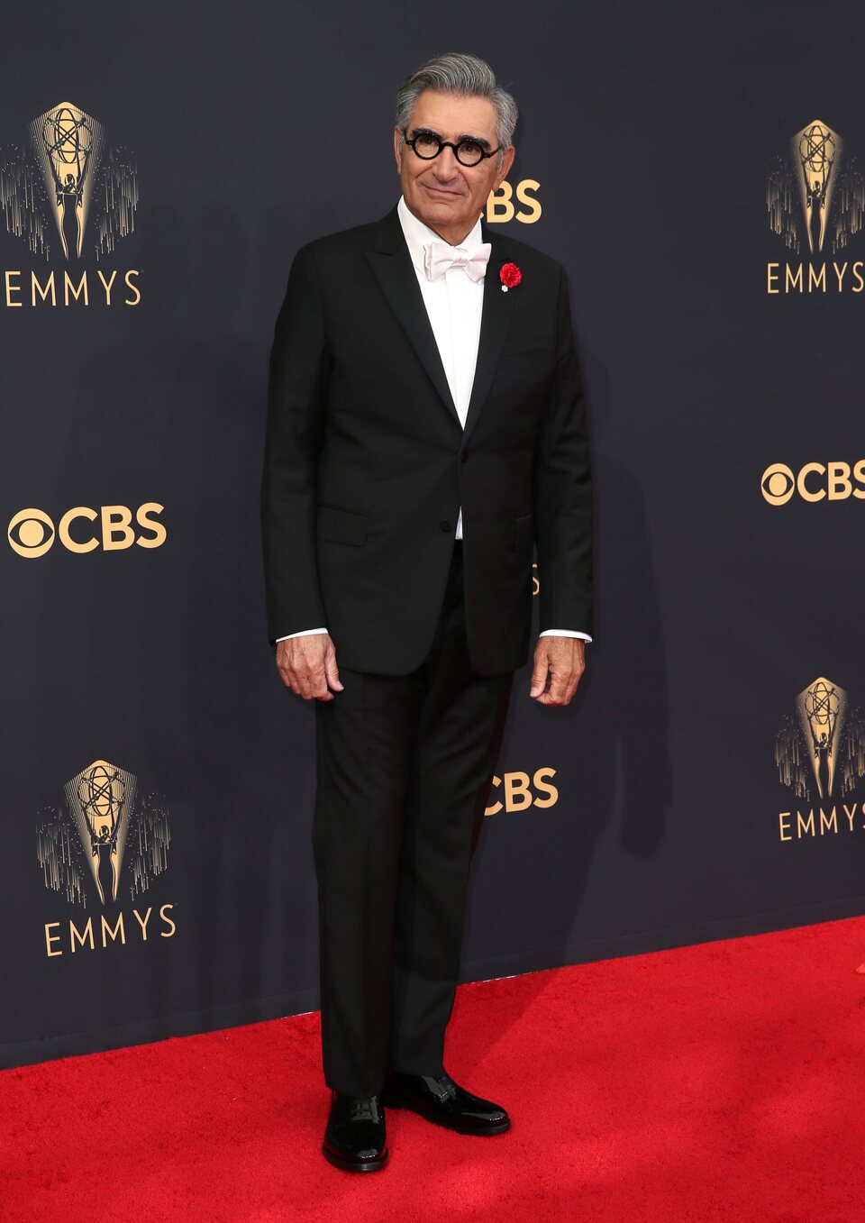 Eugene Levy at the Emmy's 2021 red carpet