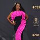 Angela Bassett at the Emmy's 2021 red carpet