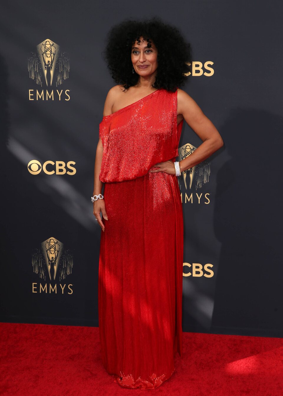 Tracee Ellis Ross at the Emmy's 2021 red carpet