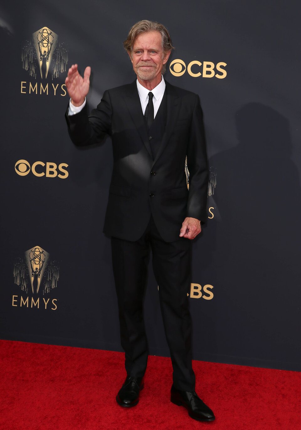 William H. Macy at the Emmy's 2021 red carpet