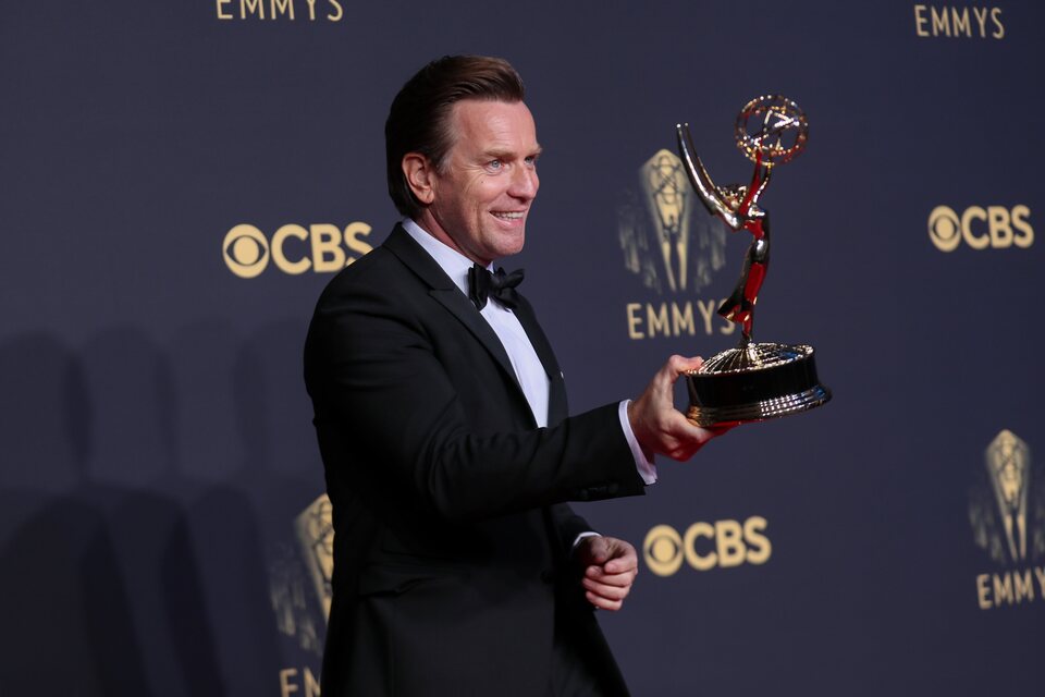 Ewan McGregor, winner of the Emmy 2021 for best actor in a limited series