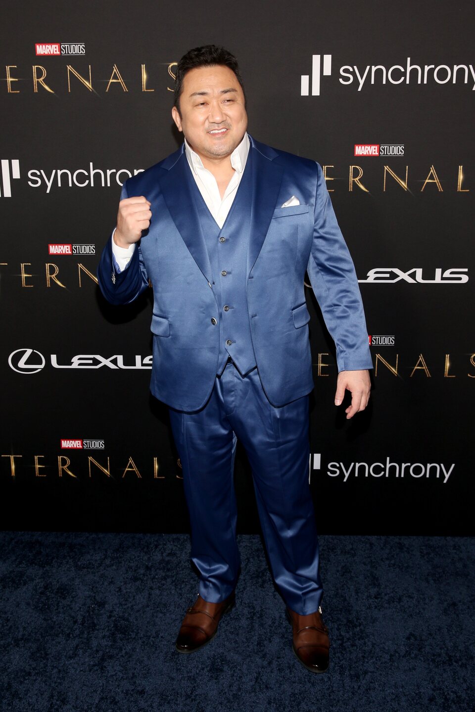 Don Lee at the 'Eternals' premiere