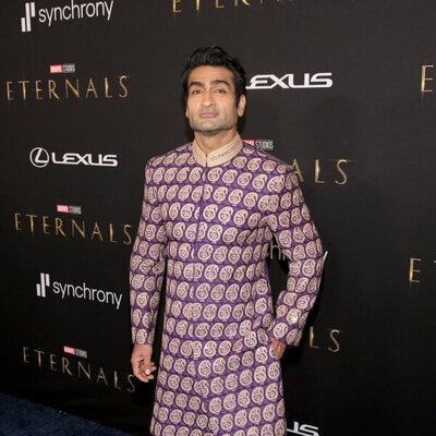 Kumail Nanjiani at the 'Eternals' premiere