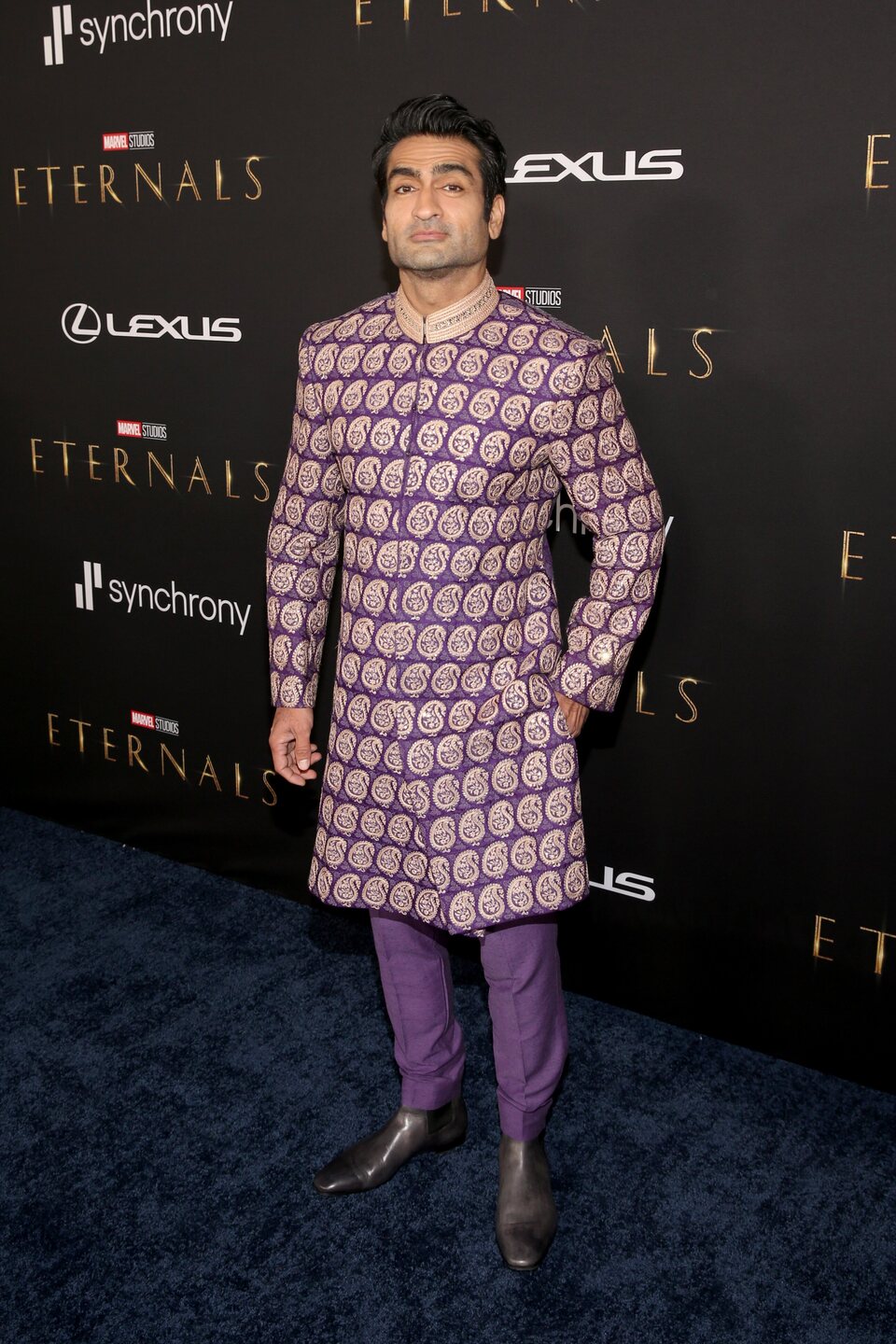 Kumail Nanjiani at the 'Eternals' premiere