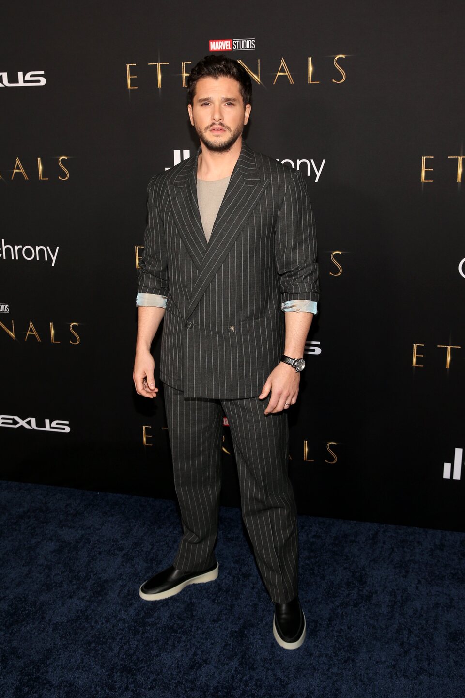 Kit Harington at the 'Eternals' premiere