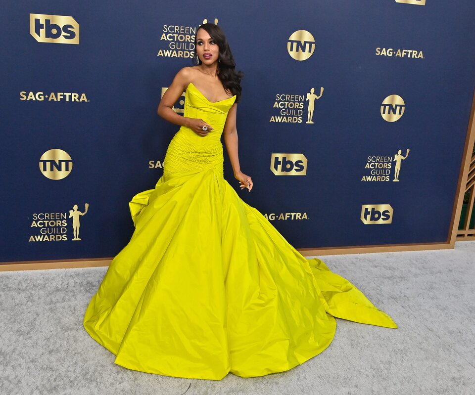 Kerry Washington at the Screen Actors Guild Awards 2022