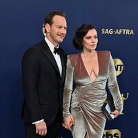 Patrick Wilson and Dagmara Dominczyk at the Screen Actors Guild Awards 2022