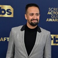 Lin-Manuel Miranda at the Screen Actors Guild Awards 2022