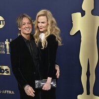 Keith Urban and Nicole Kidman at the Screen Actors Guild Awards 2022