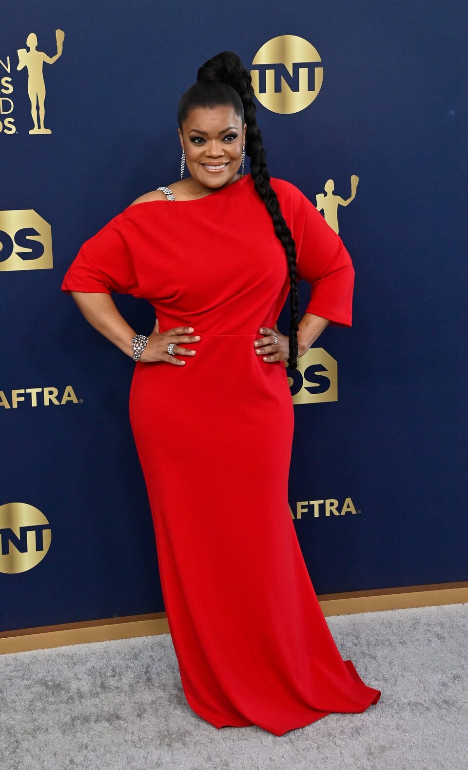 Yvette Nicole Brown at the Screen Actors Guild Awards 2022