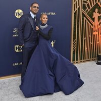 Will Smith and Jada Pinkett-Smith at the Screen Actors Guild Awards 2022