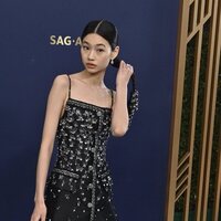 Hoyeon Jung at the Screen Actors Guild Awards 2022