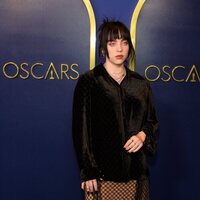 Billie Eilish at the Oscars 2022 nominees luncheon