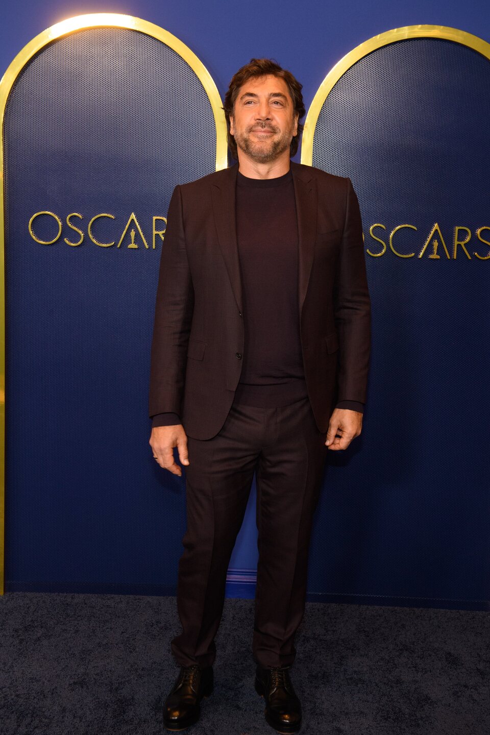 Javier Bardem at the Oscars 2022 nominees luncheon