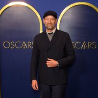 Troy Kotsur at the Oscars 2022 nominees luncheon