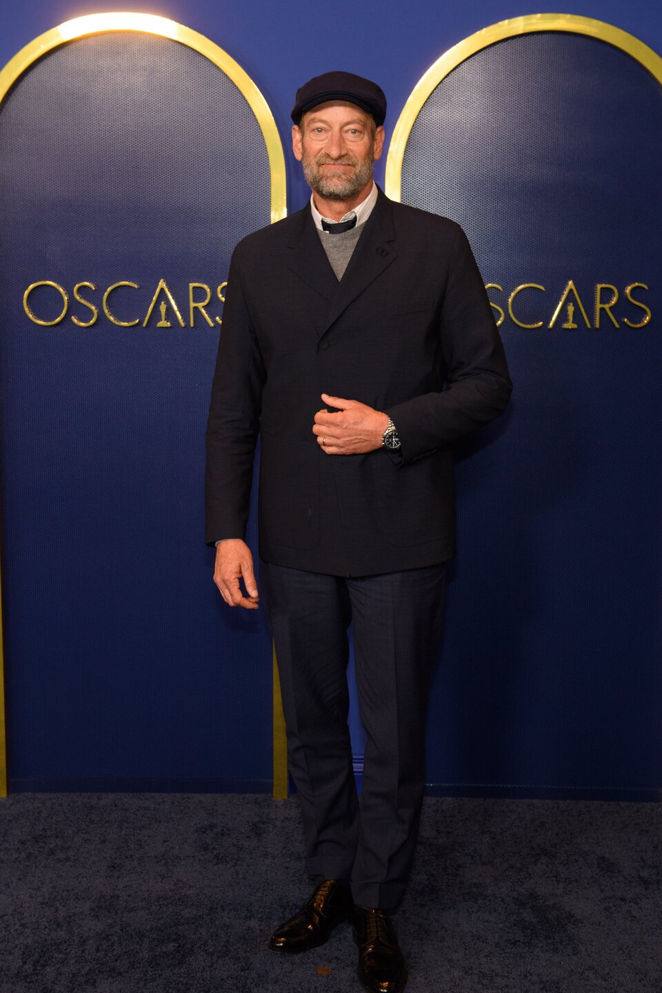 Troy Kotsur at the Oscars 2022 nominees luncheon