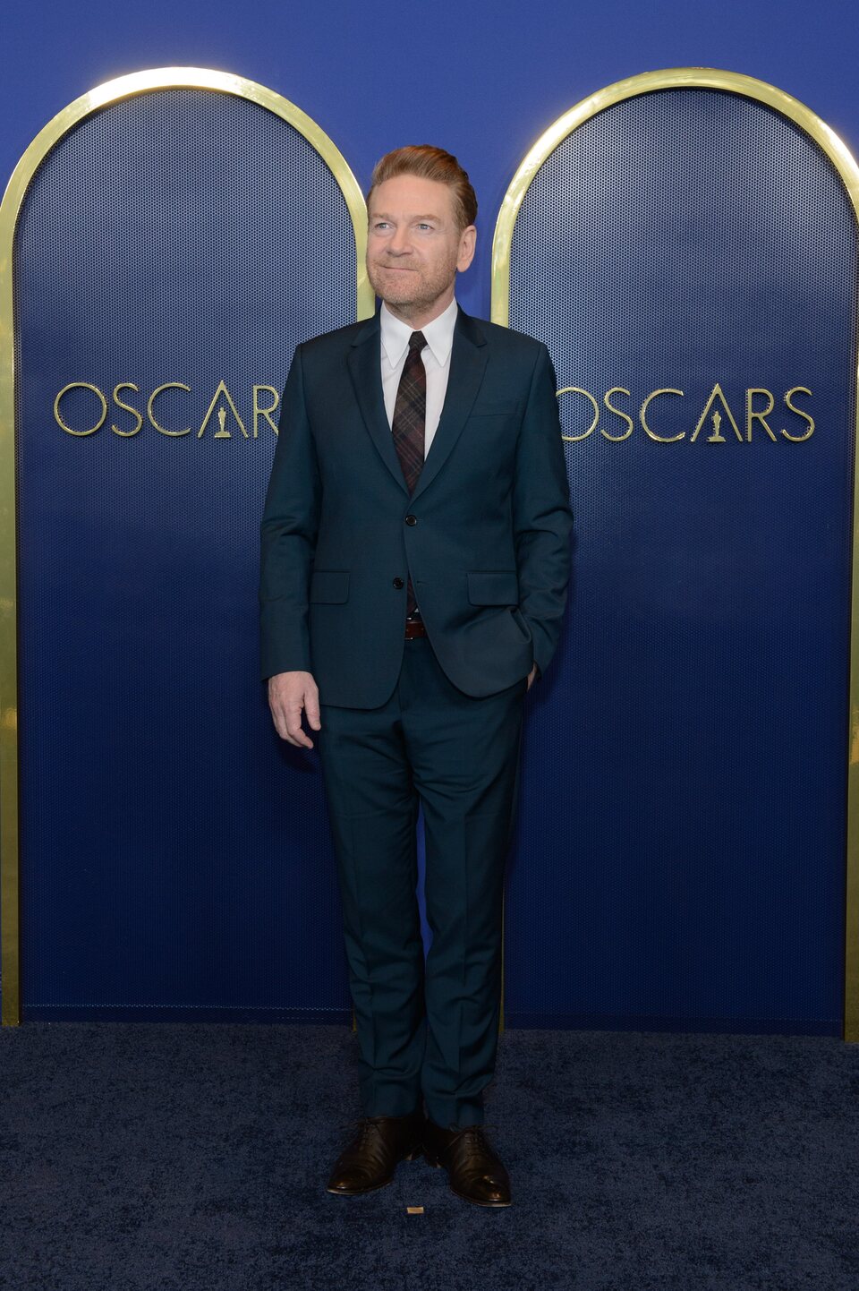 Kenneth Branagh at the Oscars 2022 nominees luncheon