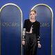 Kristen Stewart at the Oscars 2022 nominees luncheon