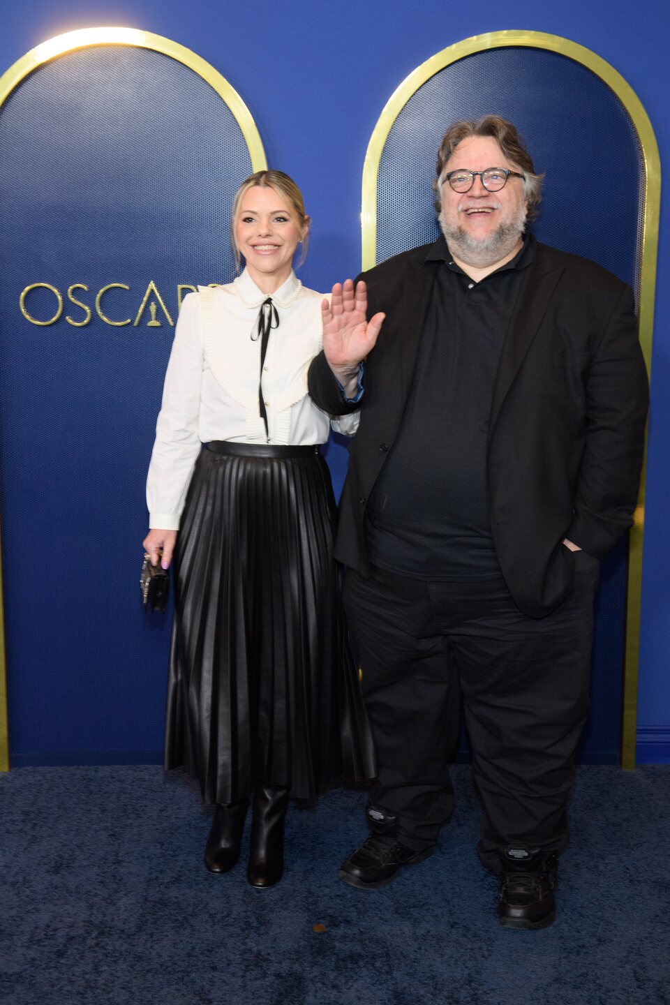 Guillermo del Toro at the Oscars 2022 nominees luncheon