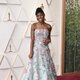 Saniyya Sidney at the Oscars 2022 red carpet