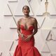 Tracee Ellis Ross at the Oscars 2022 red carpet