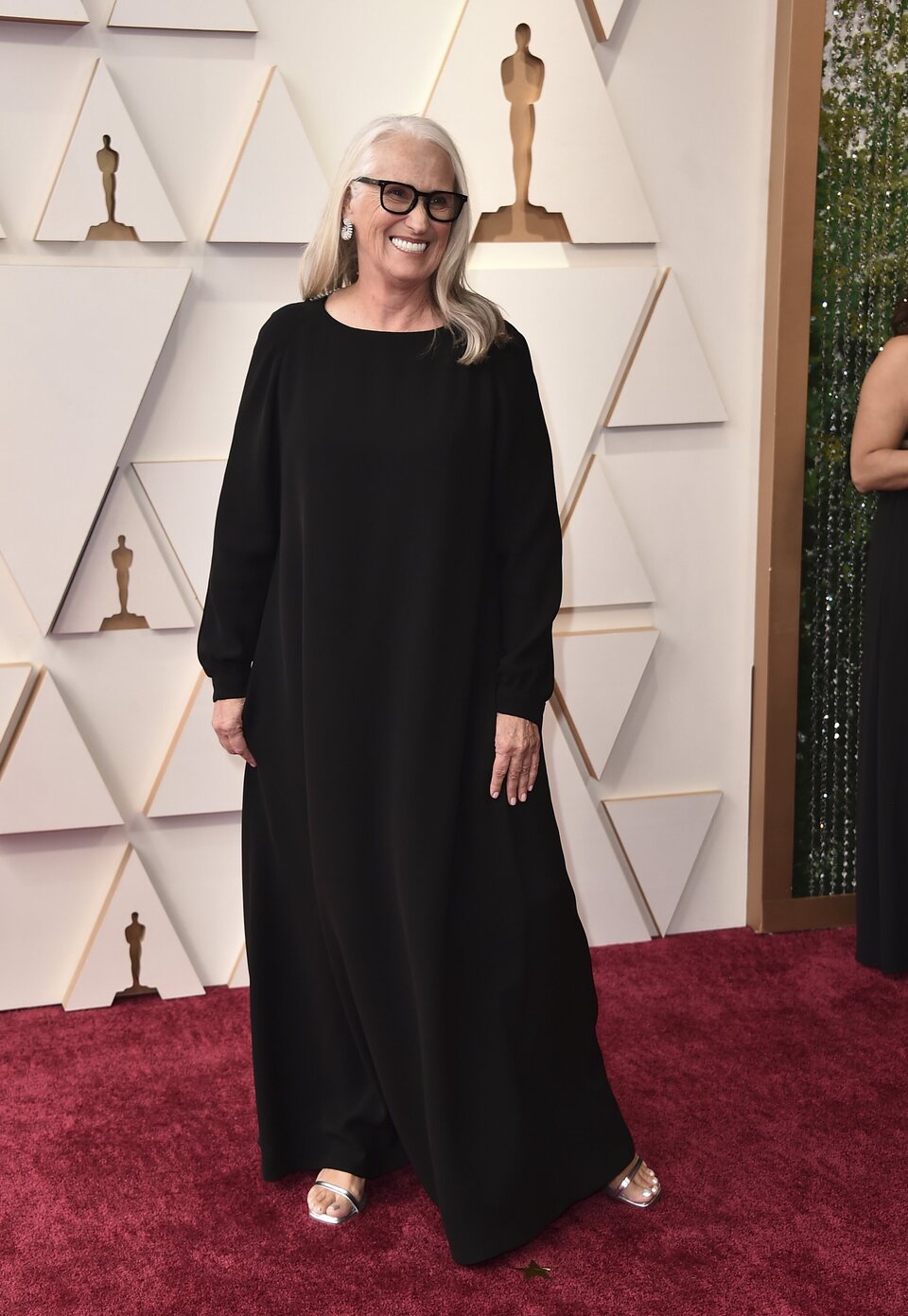 Jane Campion at the Oscars 2022 red carpet