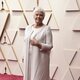 Judi Dench at the Oscars 2022 red carpet