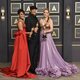 Ariana DeBos, Troy Kotsur and Jessica Chastain with their Oscar for best performances