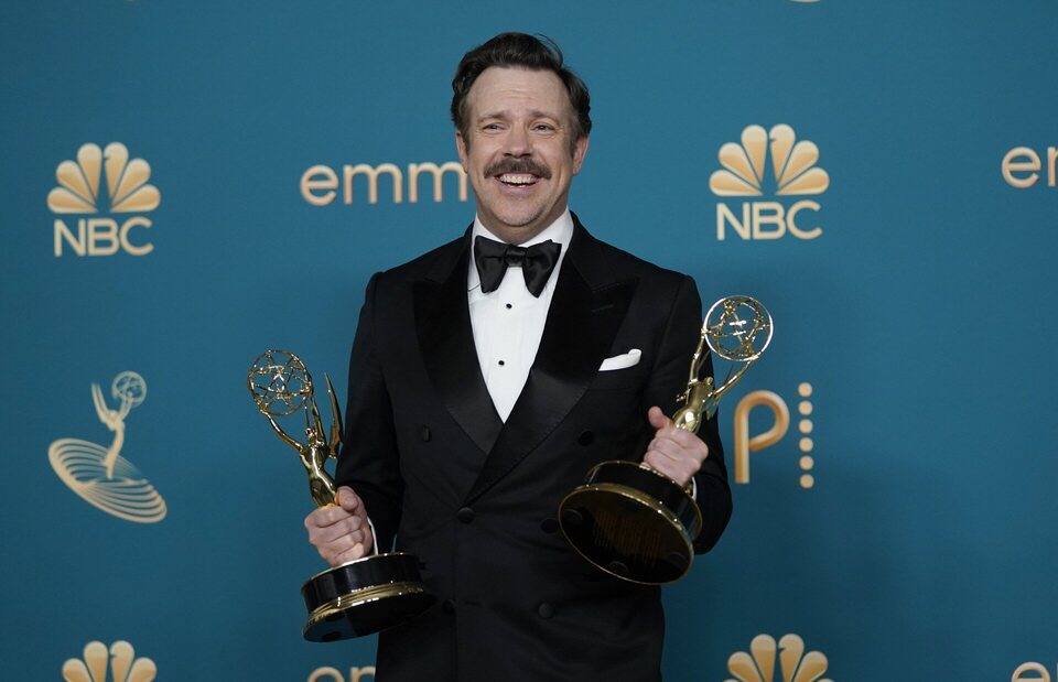 Jason Sudeikis two times winner at the 2022's Emmy Awards