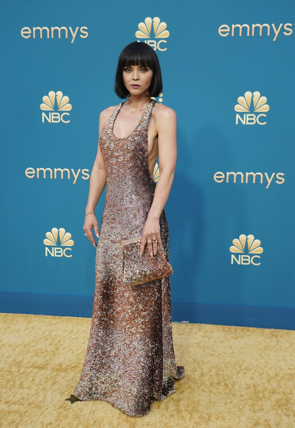 Christina Ricci on the Emmys 2022 Red Carpet