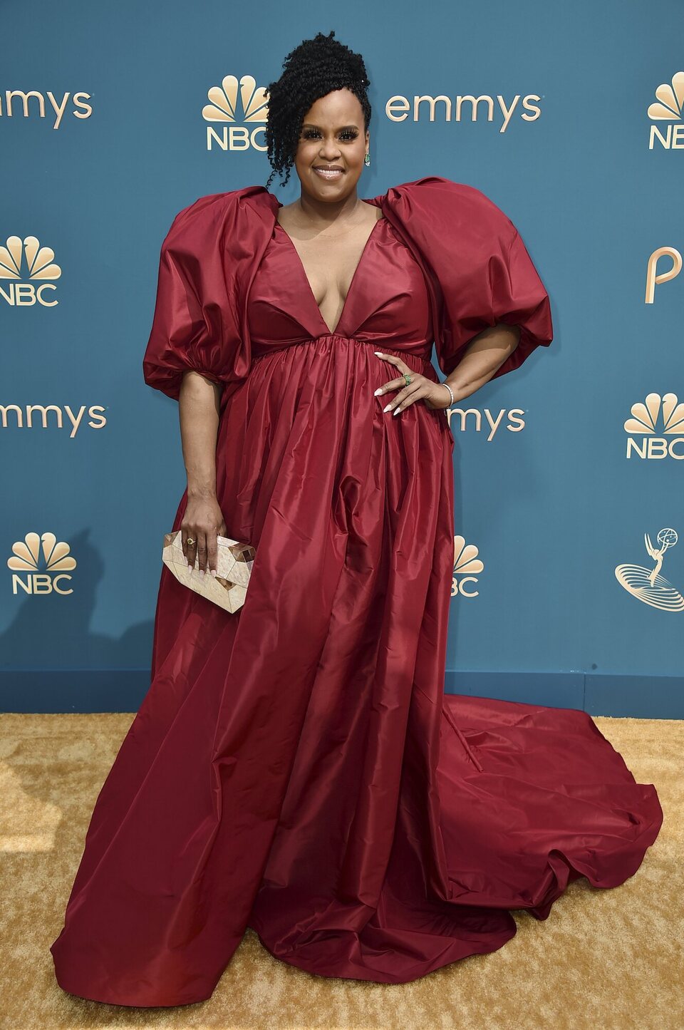 Natasha Rothwell on the Emmys 2022 Red Carpet