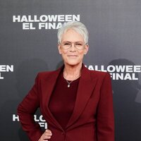 Jamie Lee Curtis attends the 'Halloween Ends' photocall in Madrid