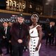 Kevin Feige and Lupita Nyong'o at the 'Black Panther: Wakanda Forever' premiere