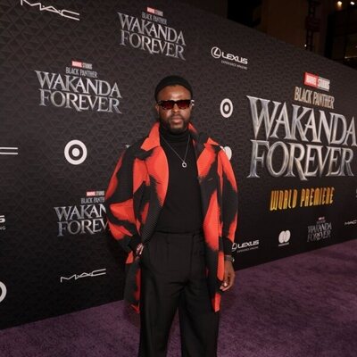 Winston Duke at the 'Black Panther: Wakanda Forever' premiere