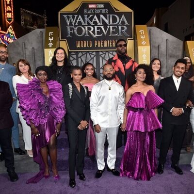 'Black Panther: Wakanda Forever' cast and crew in the world premiere