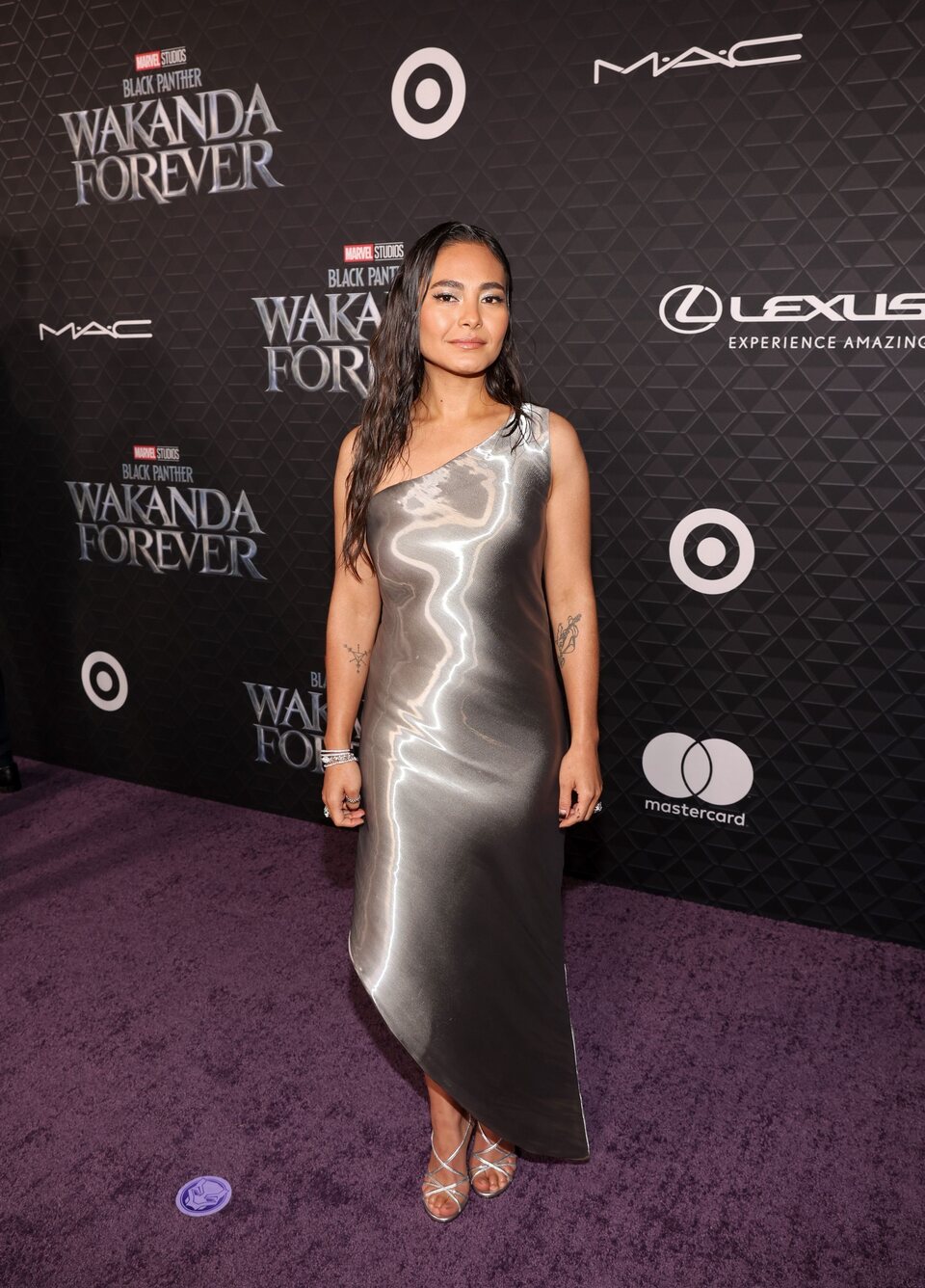 Mabel Cadena at the 'Black Panther: Wakanda Forever' premiere