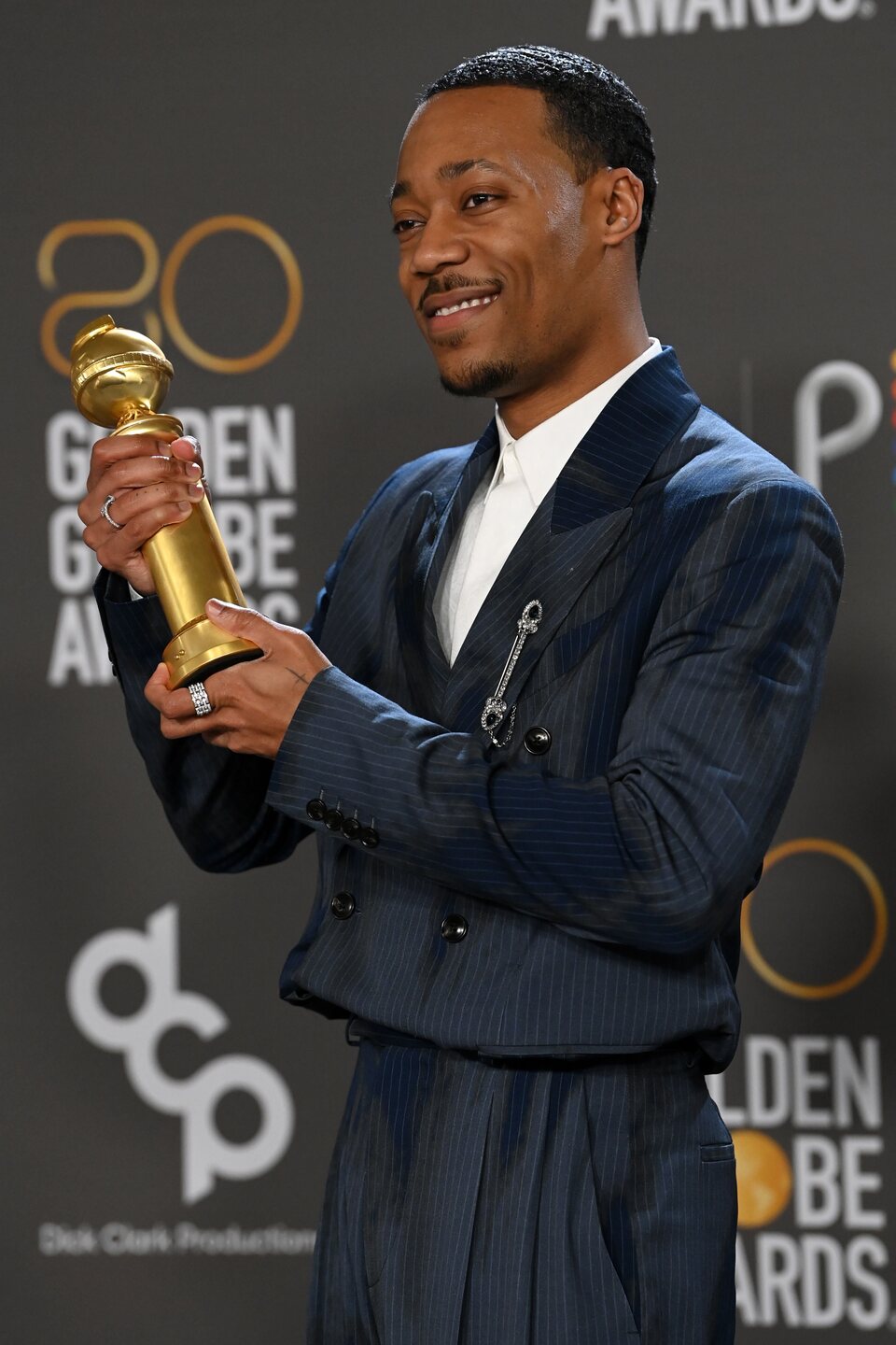 Tyler James Williams, winner of the Golden Globe 2023 for the best supporting actor in a series