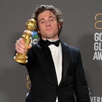 Jeremy Allen White, winner of the Golden Globe 2023 for best actor in a series