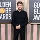 Lukas Dhont at the Golden Globes 2023 red carpet