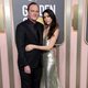 Quentin Tarantino and Daniella Pick at the Golden Globes 2023 red carpet