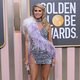 Heidi Klum at the Golden Globes 2023 red carpet