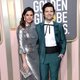 Naomi and Adam Scott at the Golden Globes 2023 red carpet